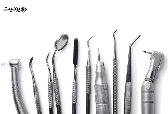 انواع ابزار و وسایل دندانپزشکی