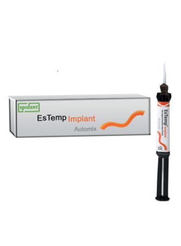 |سمان موقت ایمپلنت EsTemp Implant سرنگ 8 گرمی برند Spident