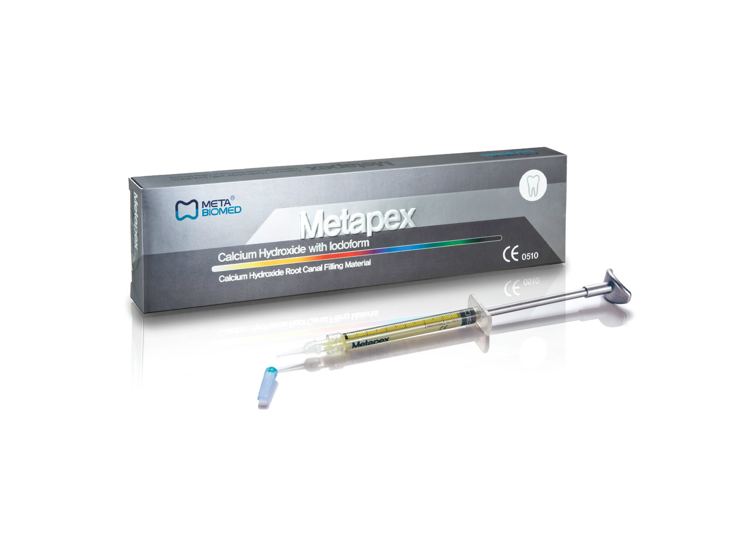 خمیر کلسیم هیدروکساید Metapex سرنگ 2.2 گرمی برند MetaBiomed