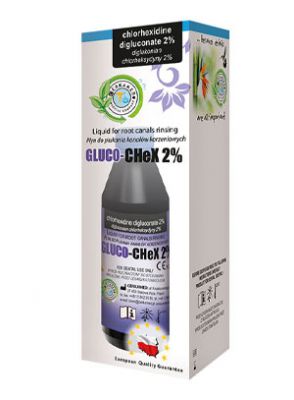 |محلول کلرهگزیدین 2 درصد GLUCO CHEX بطری 200 میلی لیتری برند Cerkamed