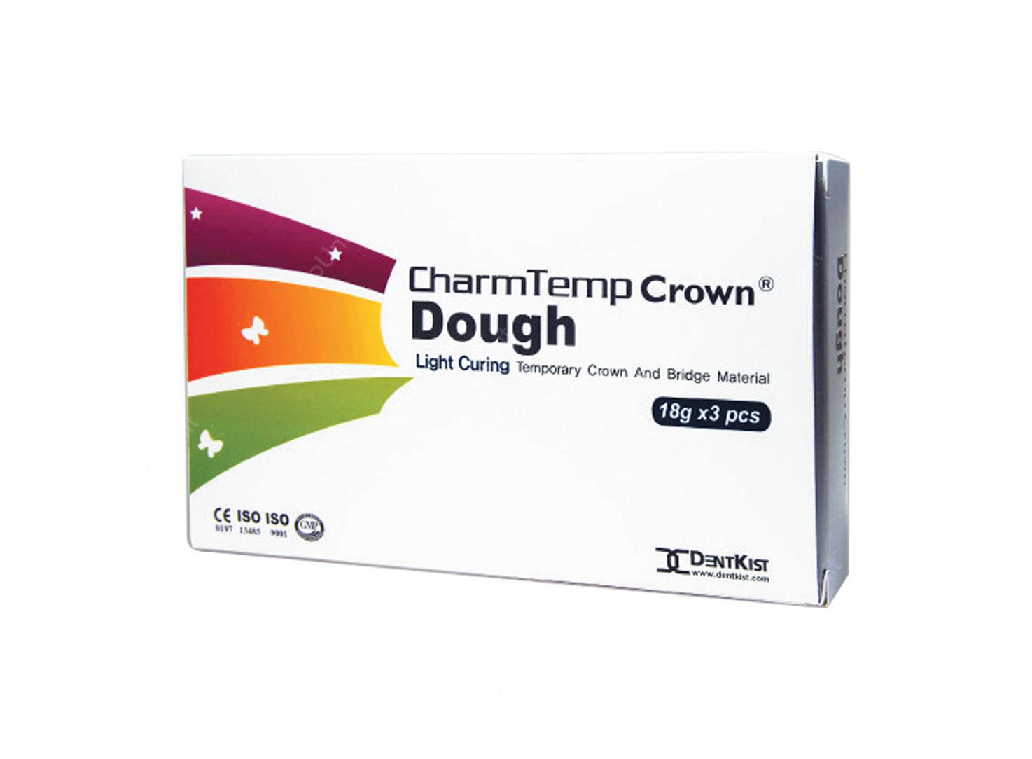 ماده ساخت روکش و بریج موقت CharmTemp Crown Dough برند DentKist