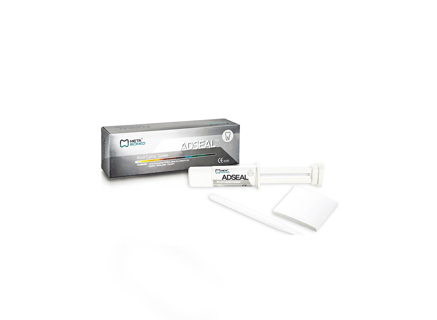 سیلر اندو رزینی دندانپزشکی Adseal سرنگ 13.5 گرمی برند MetaBiomed