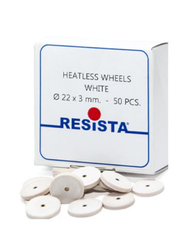 |سنگ پرسلن هیتلس سفید بسته 50 عددی برند Resista