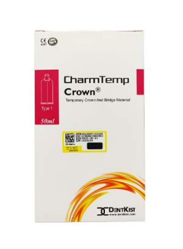 |ماده ساخت روکش موقت CharmTemp Crown کارتریج 50 میلی لیتری برند DentKist