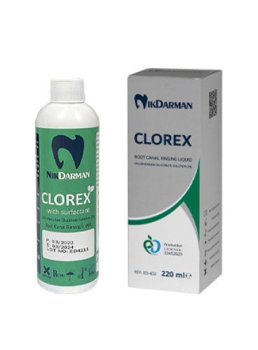 |محلول کلرهگزیدین 2 درصد CLOREX برند نیک درمان