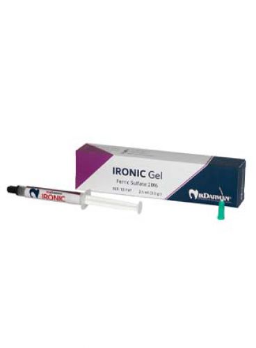 |ژل انعقاد خون IRONIC Gel سرنگ 3 گرمی برند نیک درمان