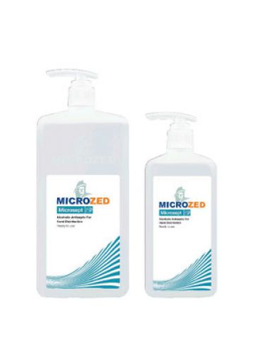 |محلول ضد عفونی کننده الکلی دست آماده به مصرف Microsept برند میکروزد