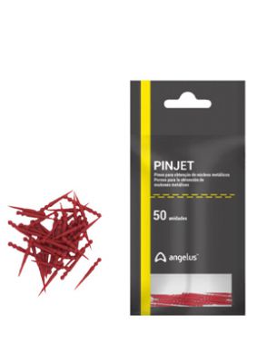 |پین قالبگیری داخل کانال Pinjet بسته بندی 50 عددی برند Angelus