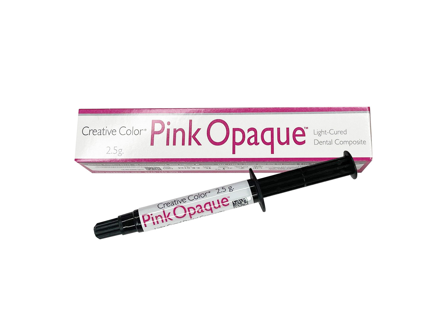 کامپوزیت اوپک لایت کیور Pink Opaque سرنگ 2.5 گرمی برند Cosmedent