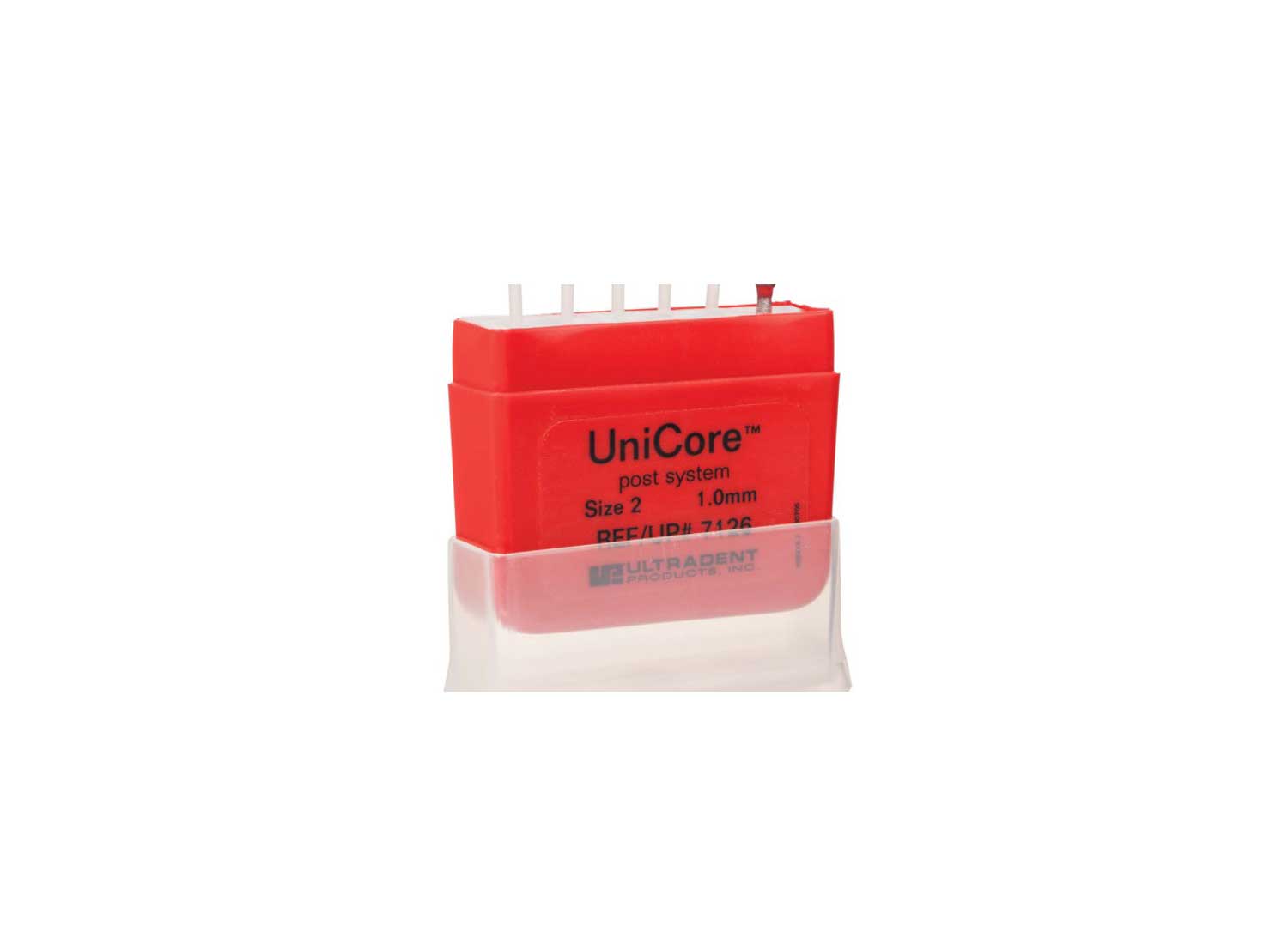کیت دریل و فایبر پست Unicore بسته 5 عددی برند UltraDent