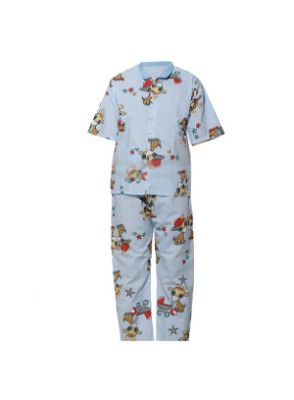 |لباس بیمارستانی بستری کودک پارچه ای تترون برند هرود طب