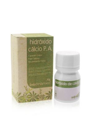 |پودر کلسیم هیدروکساید Hidroxido Calcio P.A بطری 10 گرم برند Biodinamica