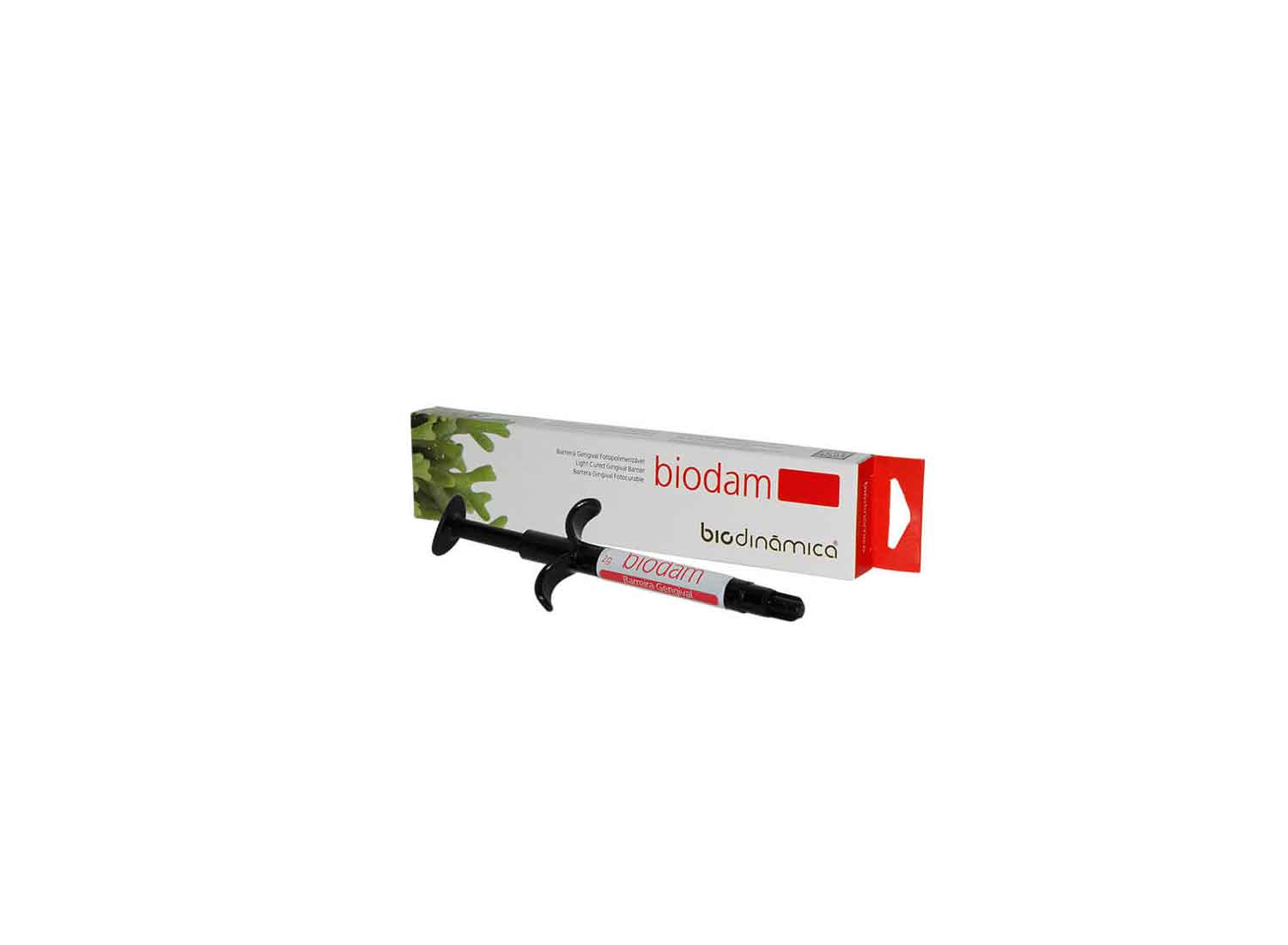 محافظ لثه لایت کیور Biodam سرنگ 2 گرمی برند Biodinamica