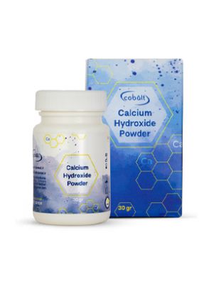 |پودر کلسیم هیدروکساید +Calcium Hydroxide HA قوطی 30 گرم برند Cobalt